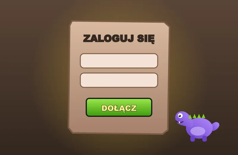 StoneVegas casino login Kamienna tablica z polami logowania i zielonym przyciskiem – konto StoneVegas casino login